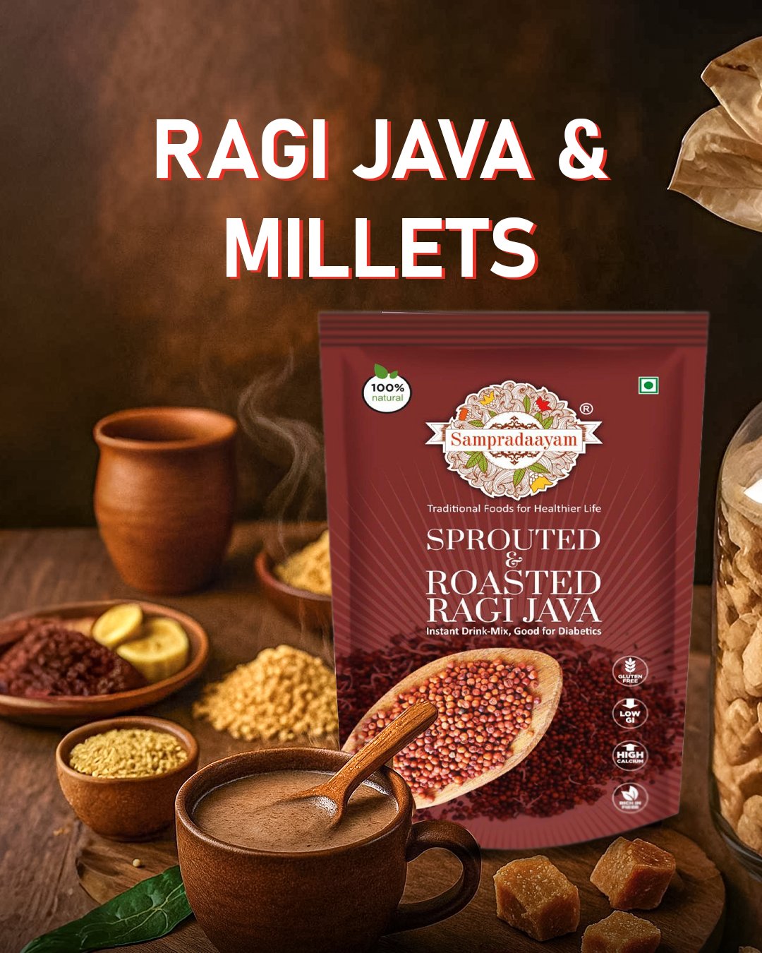 Ragi Java & Millets