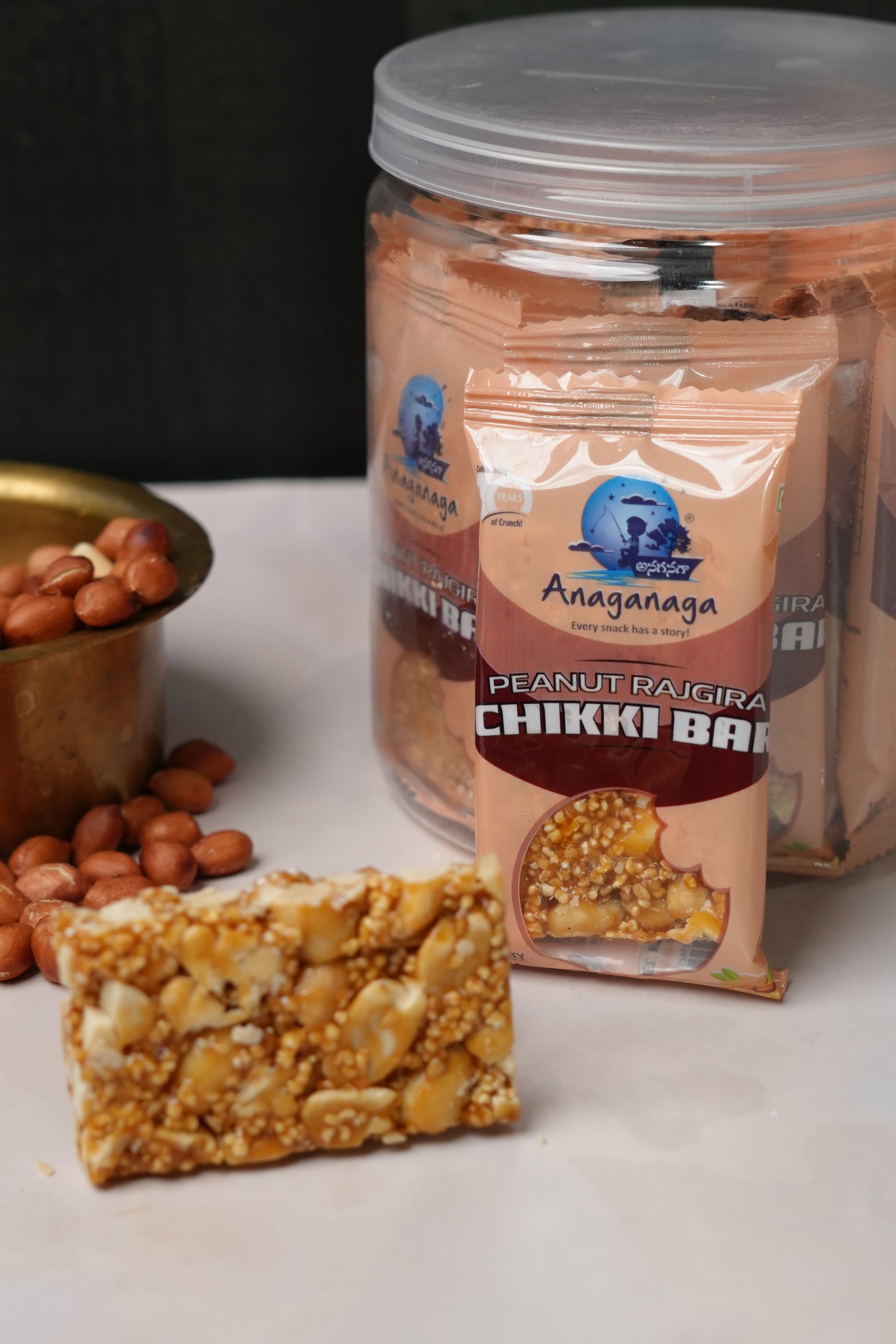 Peanut rajgira chikki(Pack of 15)