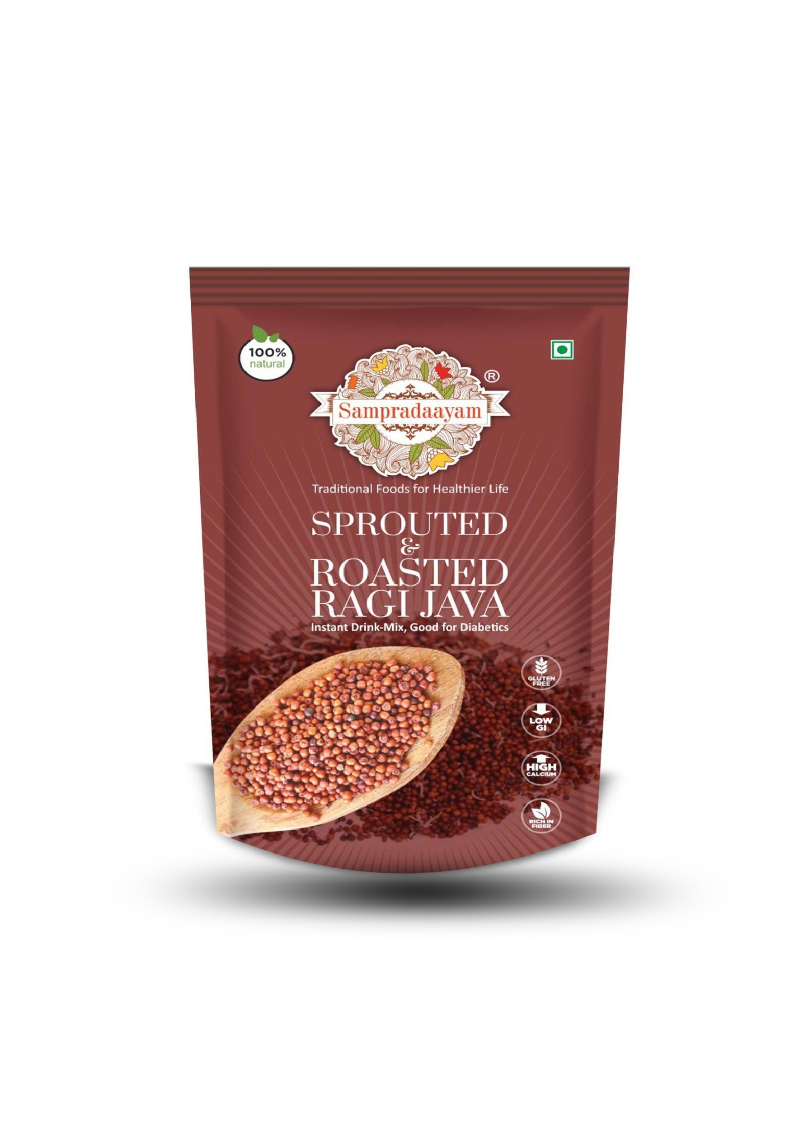 Sprouted & Roasted Ragi Java(400gms Pack)