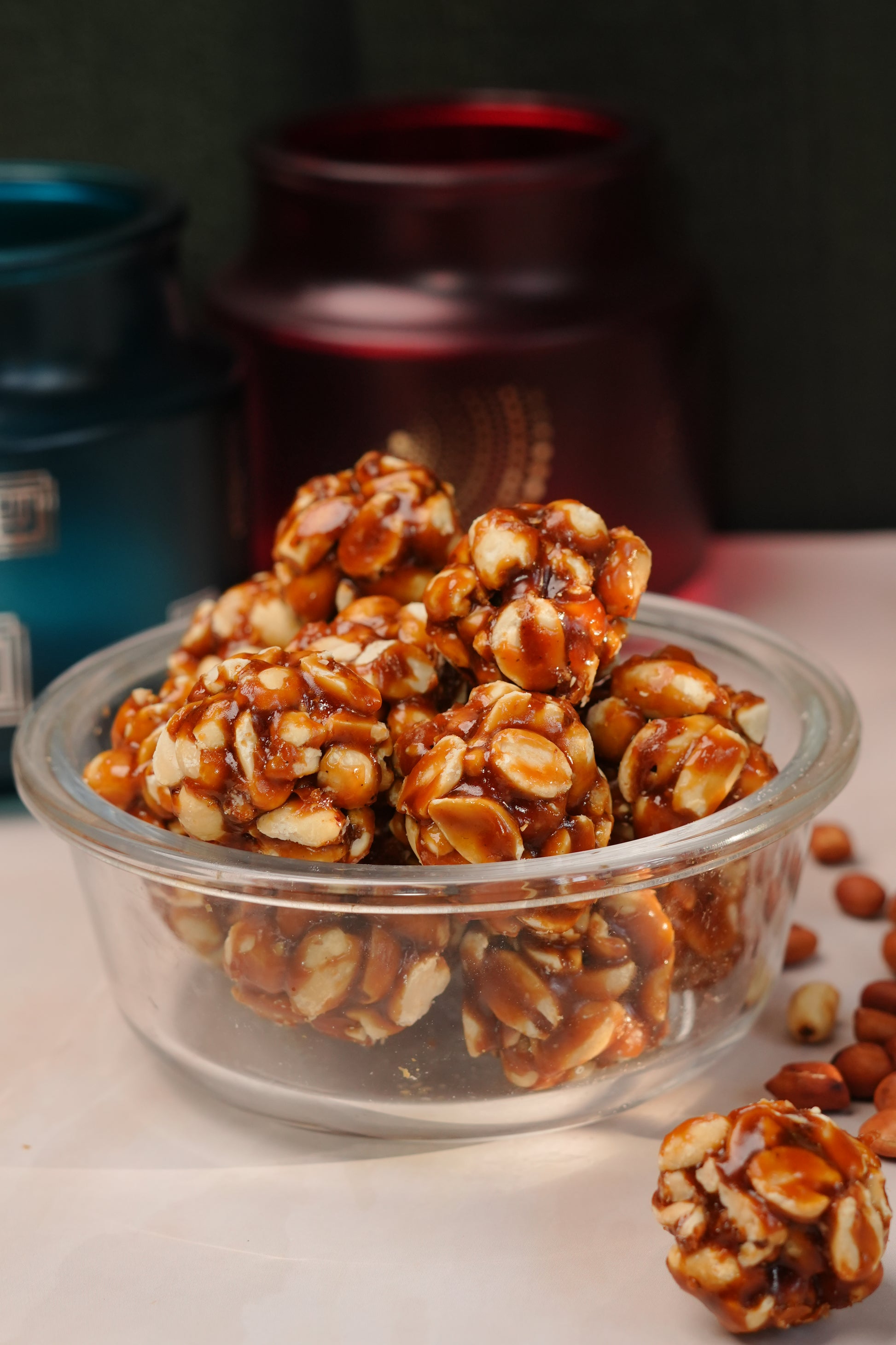 Peanut Protein Laddus(300gms Jar)