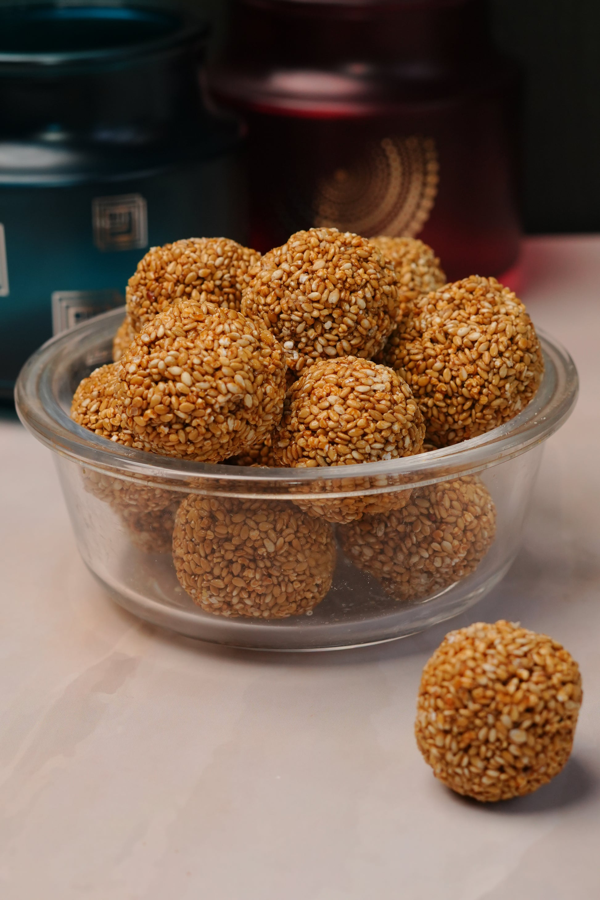 Sesame Surprise Laddus (300gms Jar)
