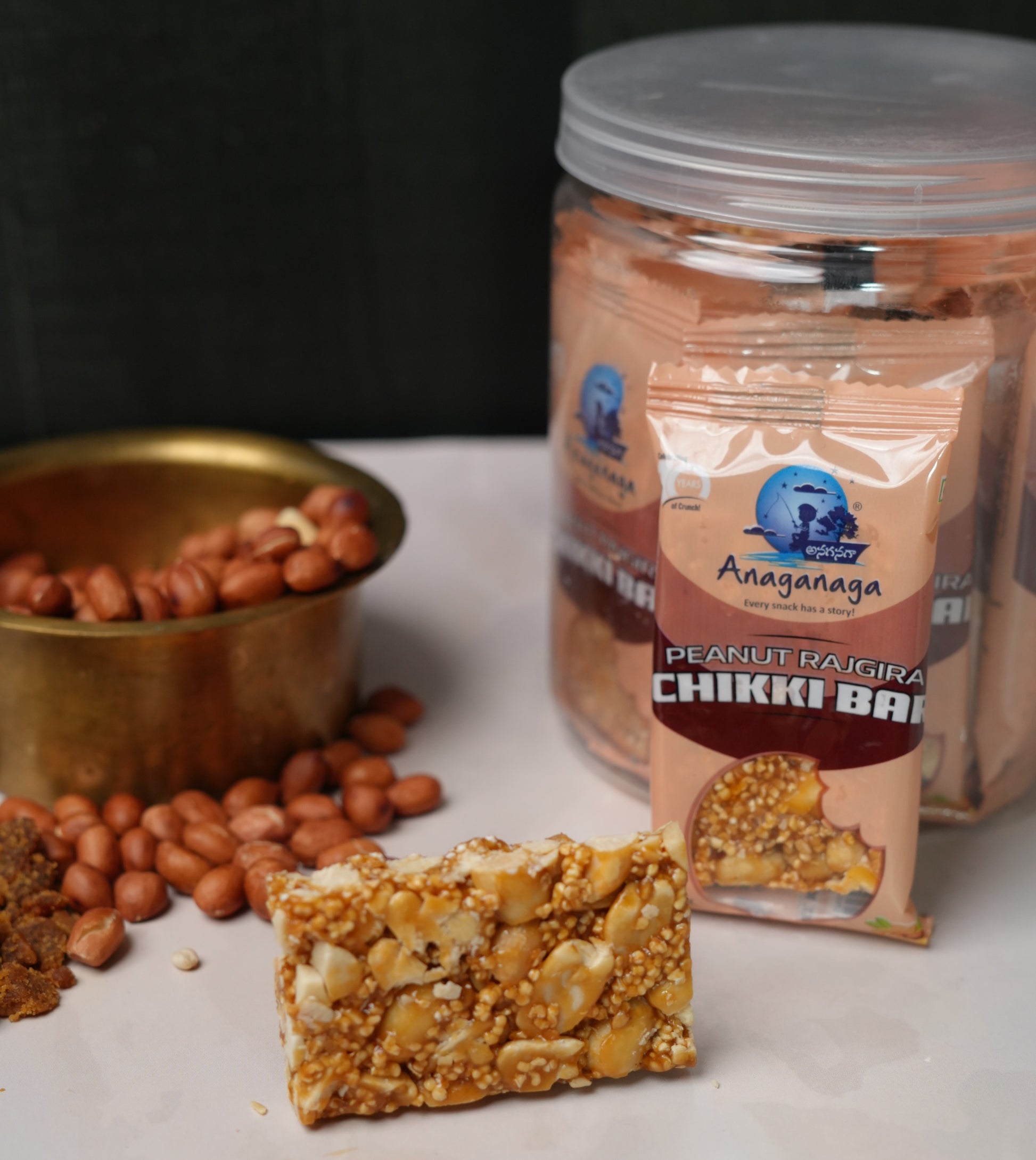 Peanut rajgira chikki(Pack of 15)