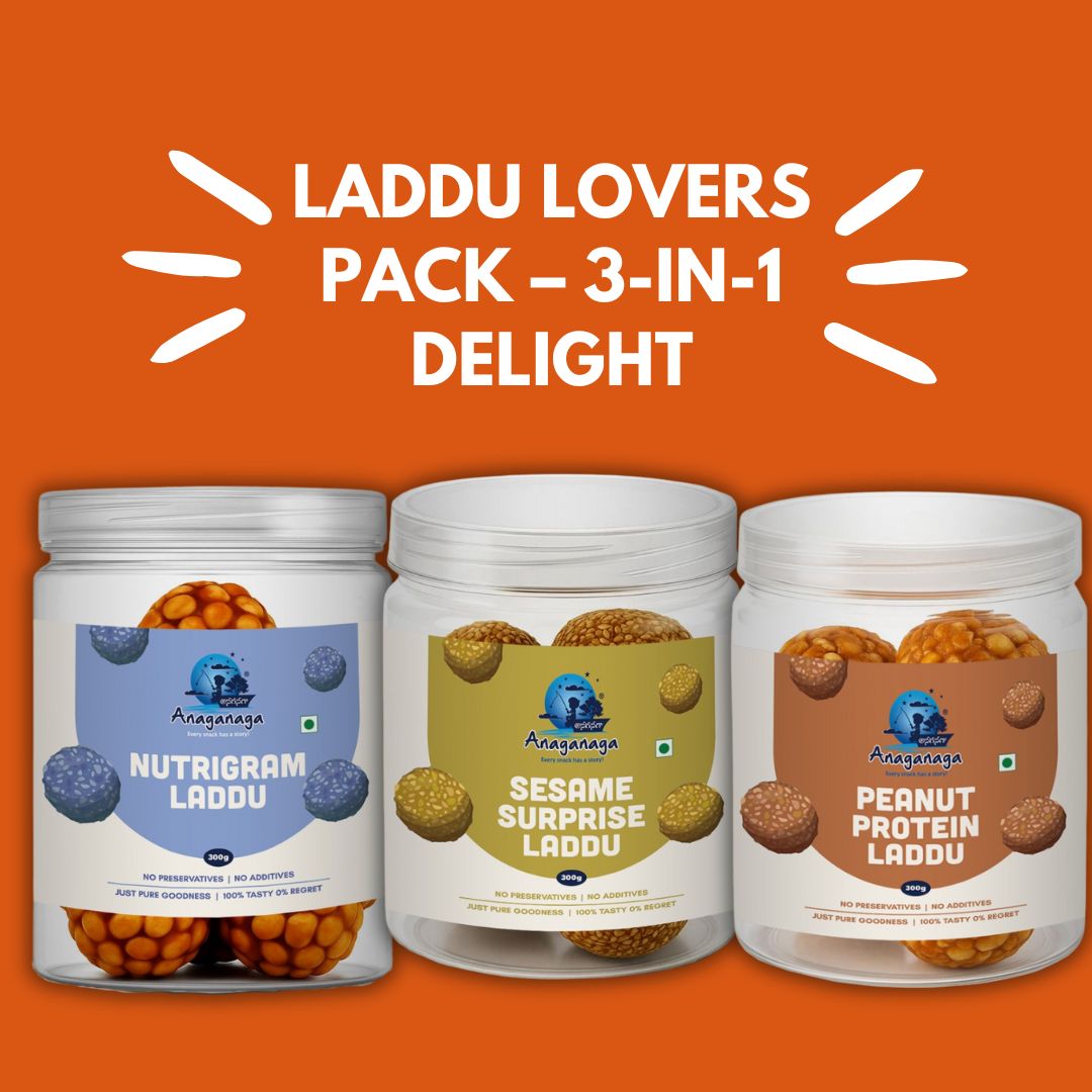 Laddu Lovers Pack – 3-in-1 Delight